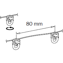 Goelst Waveglijder 8 cm Wit (4014-12-080-W) | Geschikt voor G-4XXX, G-5XXX en G-6200 1