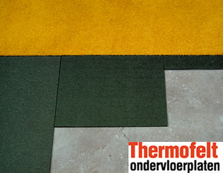 Thermofelt ondervloer 7,5mm 1