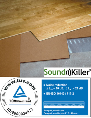 Soundkiller ondervloer 1