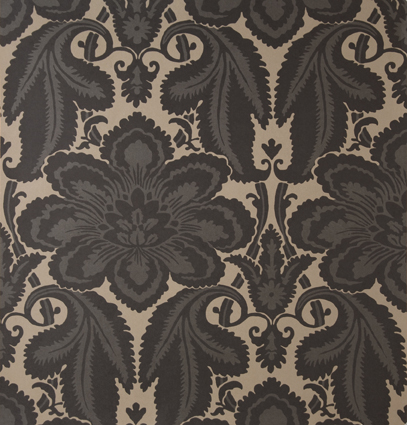 Little Greene London Wallpapers Albermarle St. Charcoal (19) 1