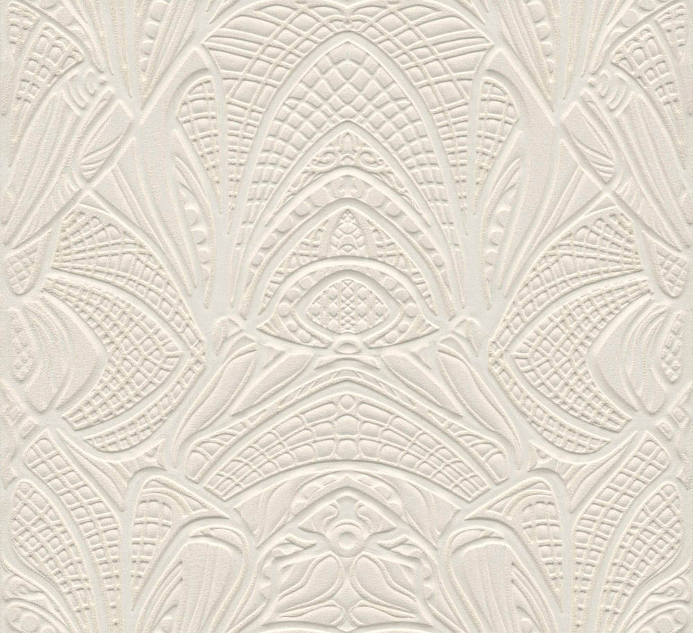 Arte Moooi Green House Lacy Longlegs Ivory MO5031 Behang 1