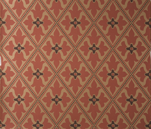 Behang Little Greene London Wallpapers IV Bayham Abbey 1880 Spanish Gold 1