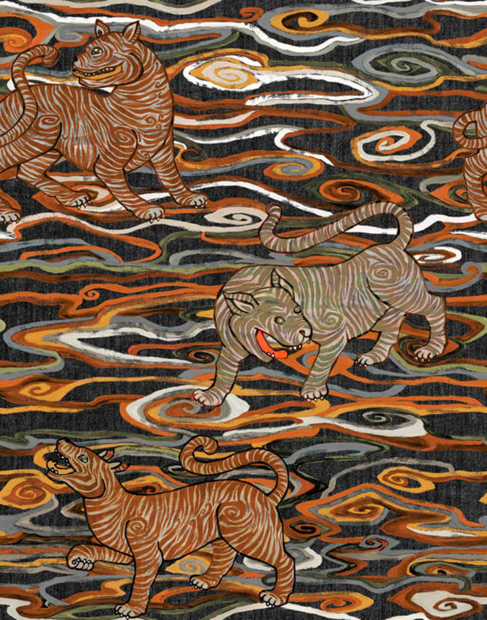 Behang Arte Gitane Tigris 49570 1