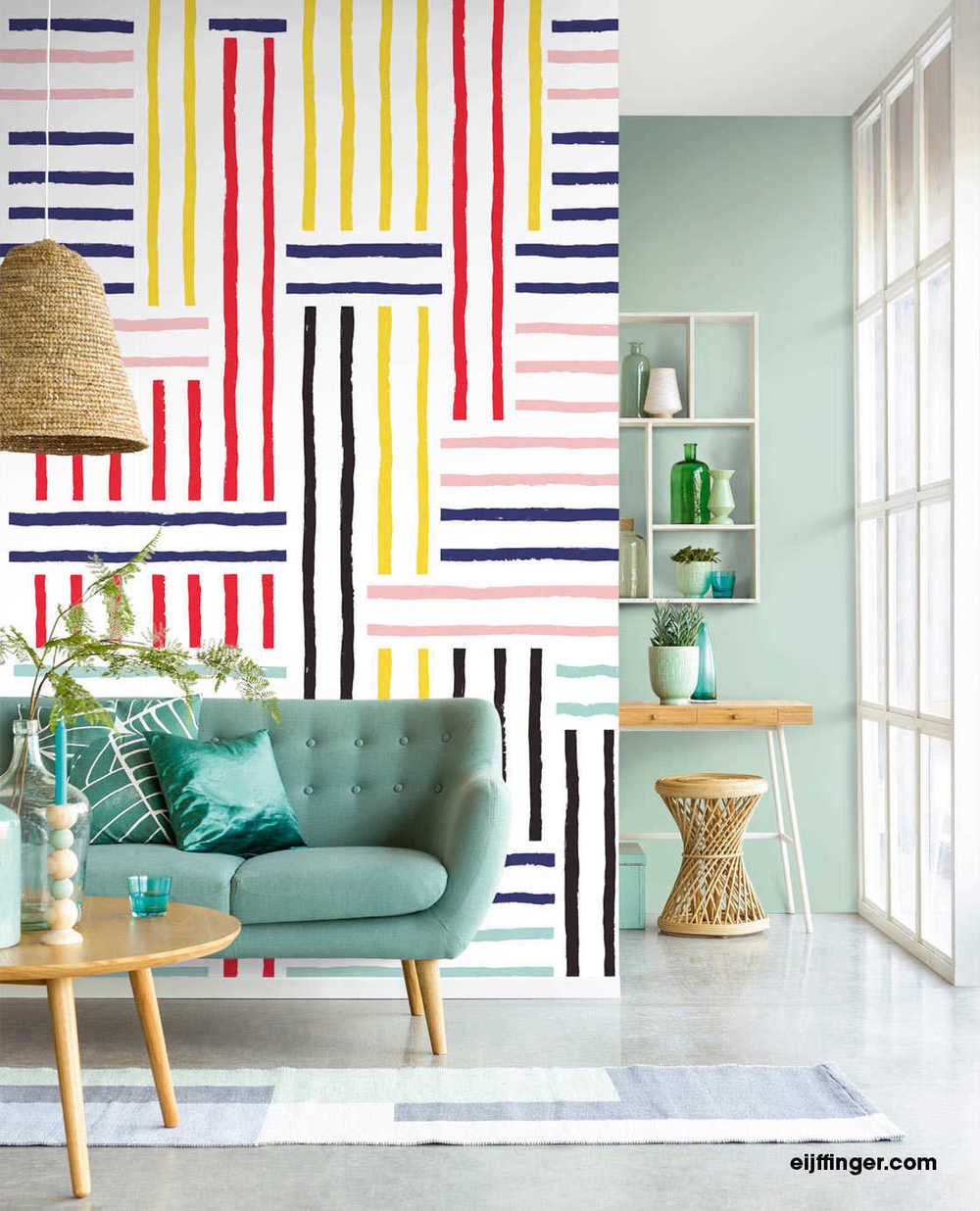 Behang Eijffinger Stripes + 377204 2