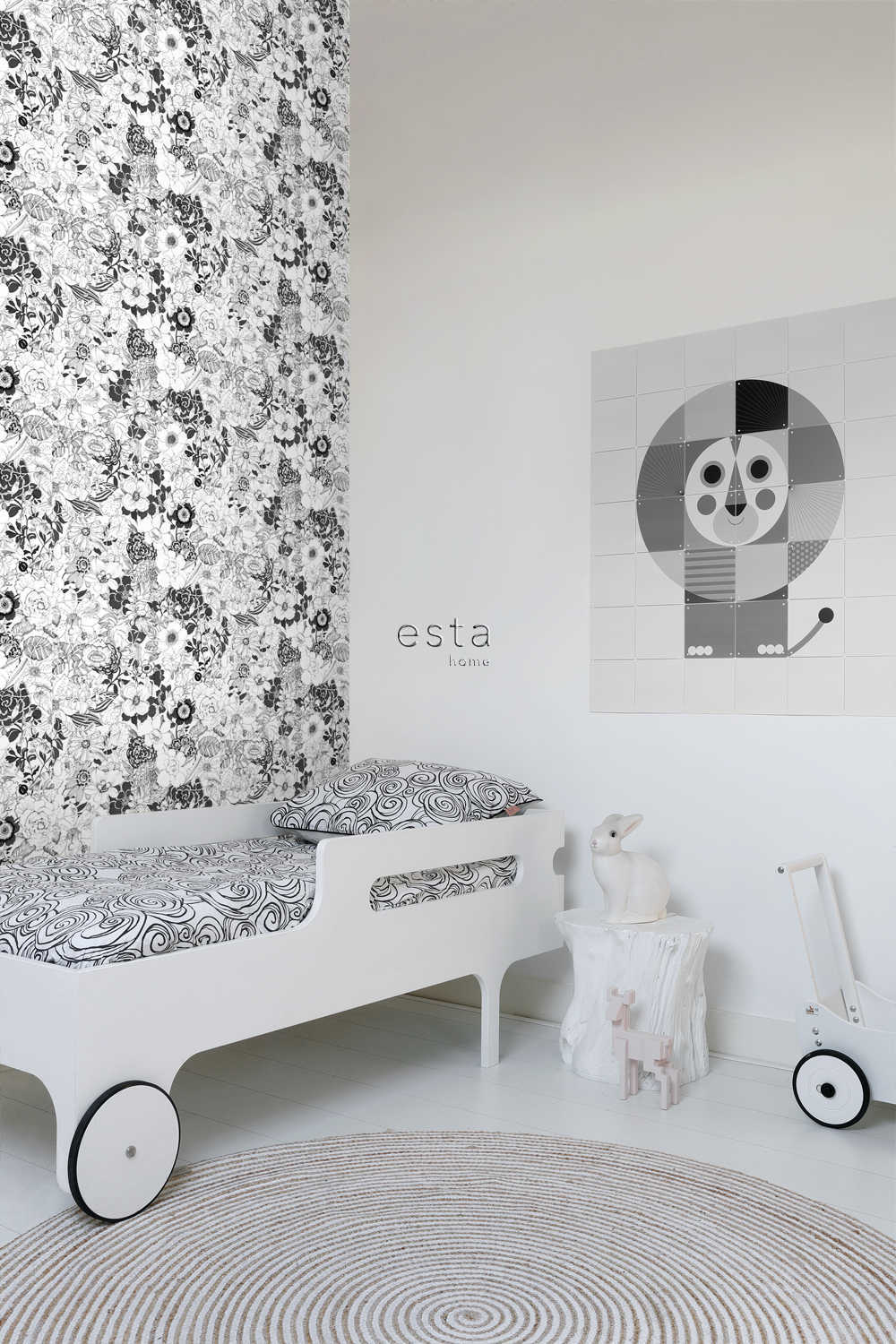 Behang Esta Home Black & White with a splash of Gold 138503 4