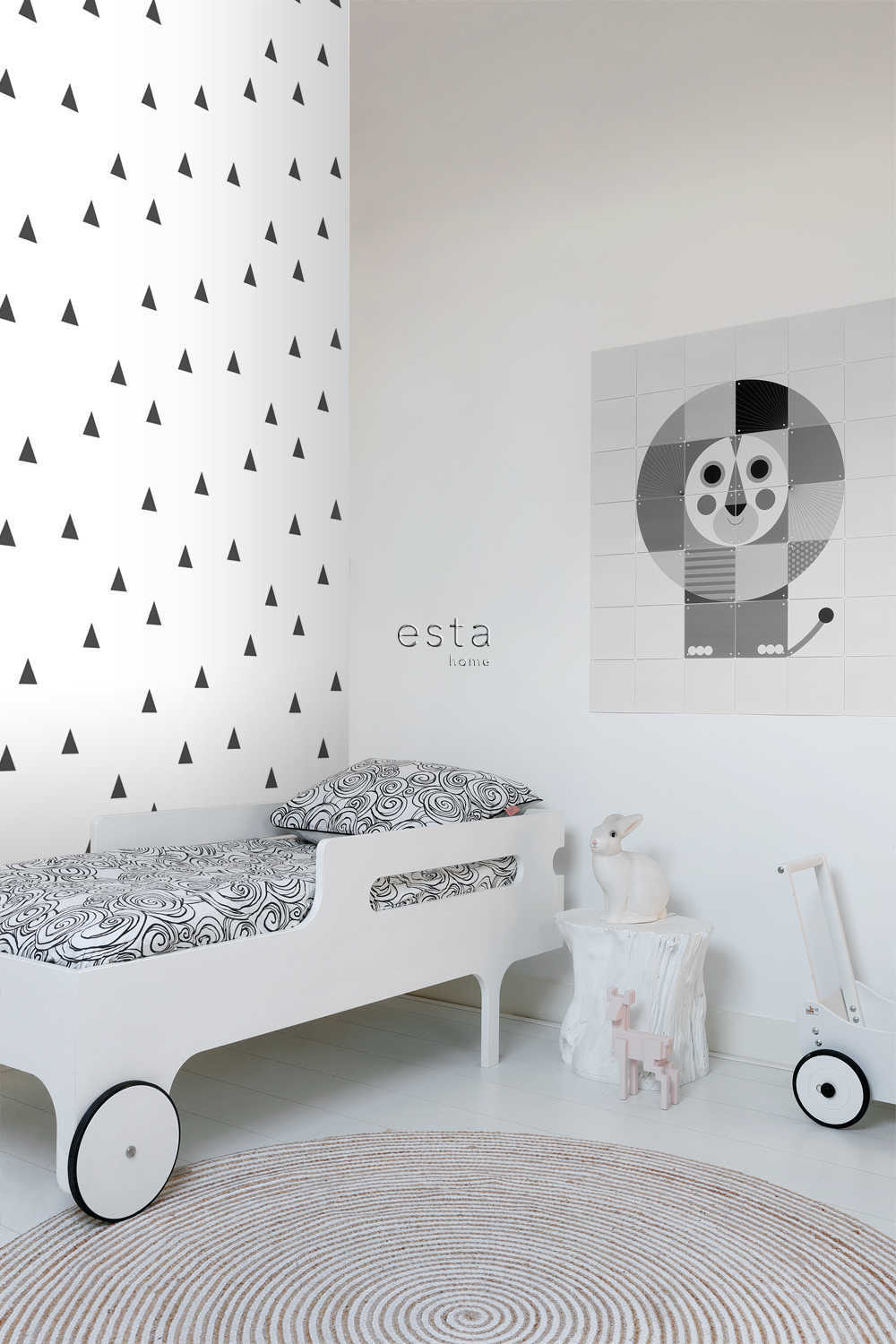 Behang Esta Home Black & White with a splash of Gold 138942 4