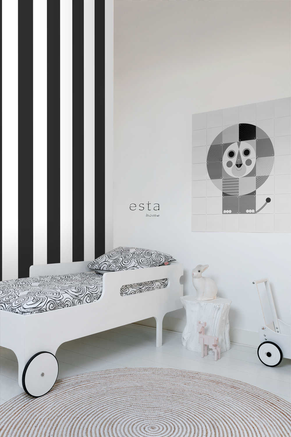 Behang Esta Home Black & White with a splash of Gold 139111 3