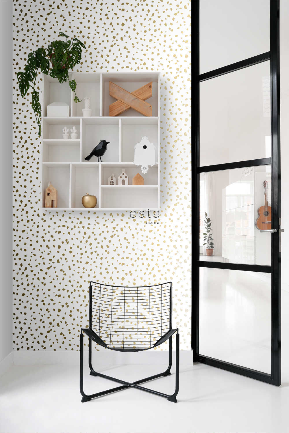 Behang Esta Home Black & White with a splash of Gold 139133 5