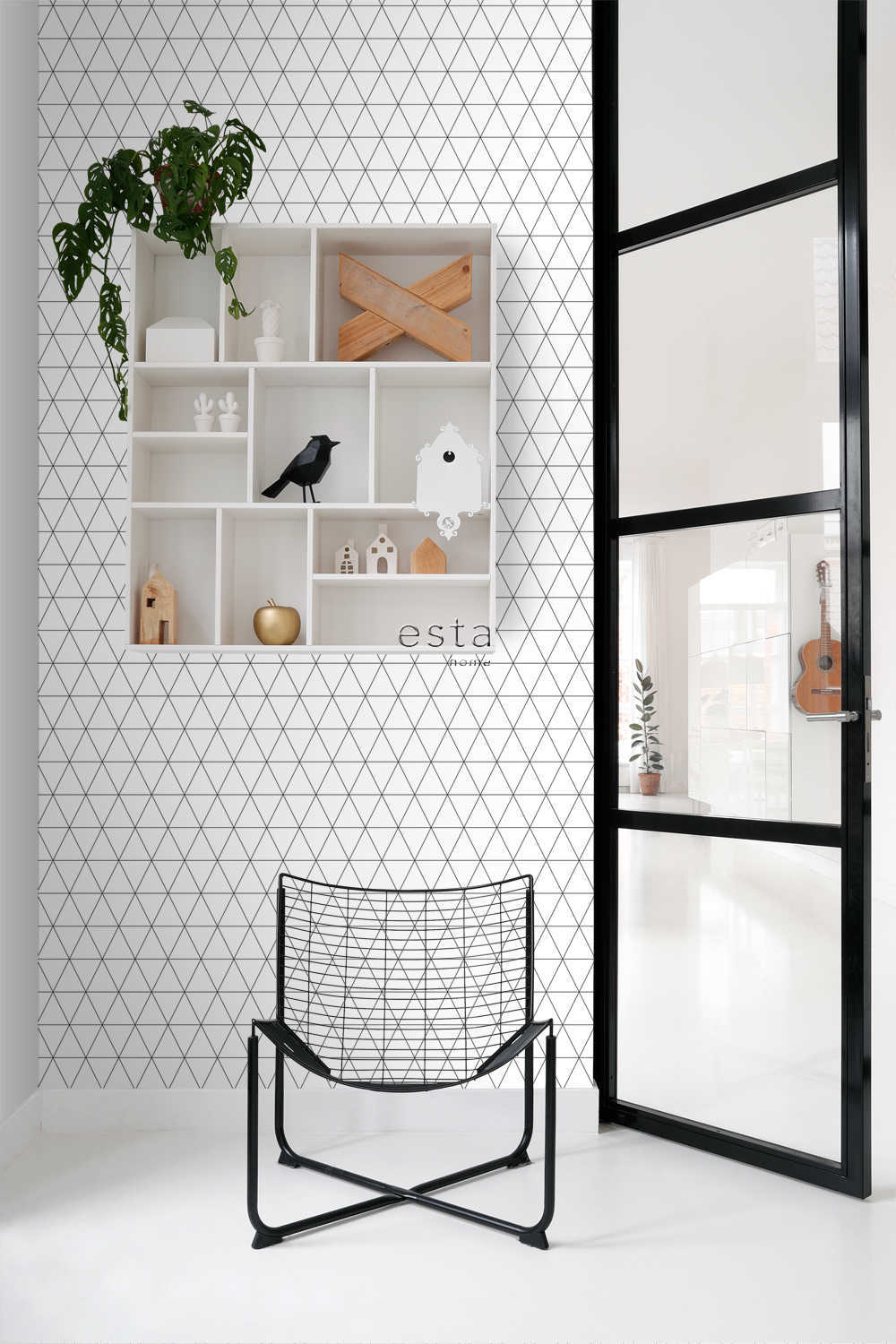 Behang Esta Home Black & White with a splash of Gold 139148 2