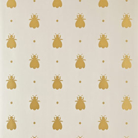 Behang Farrow & Ball Bumble Bee BP 525 1