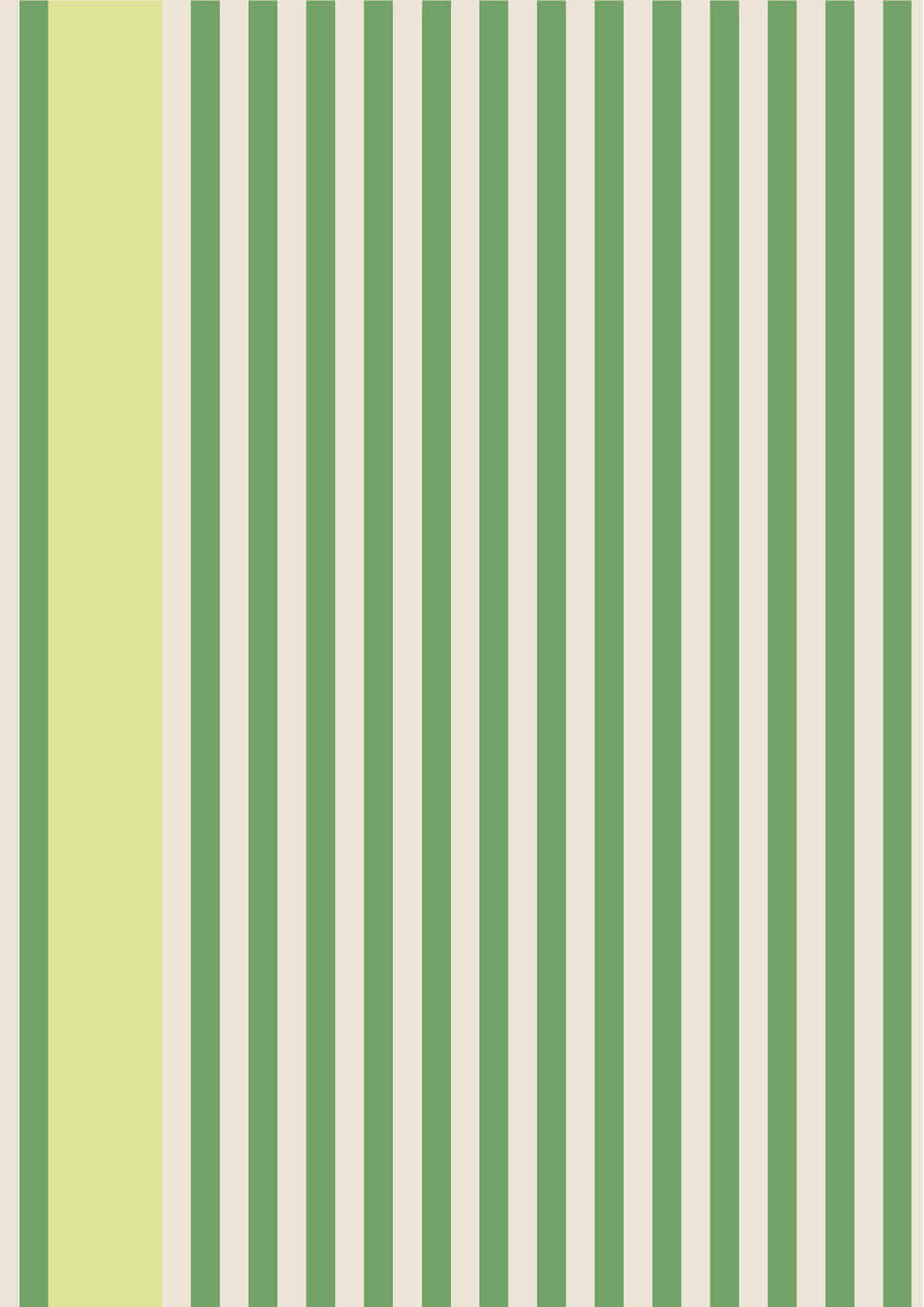 Behang Farrow & Ball Carte Blanche Stripe 61-02 1