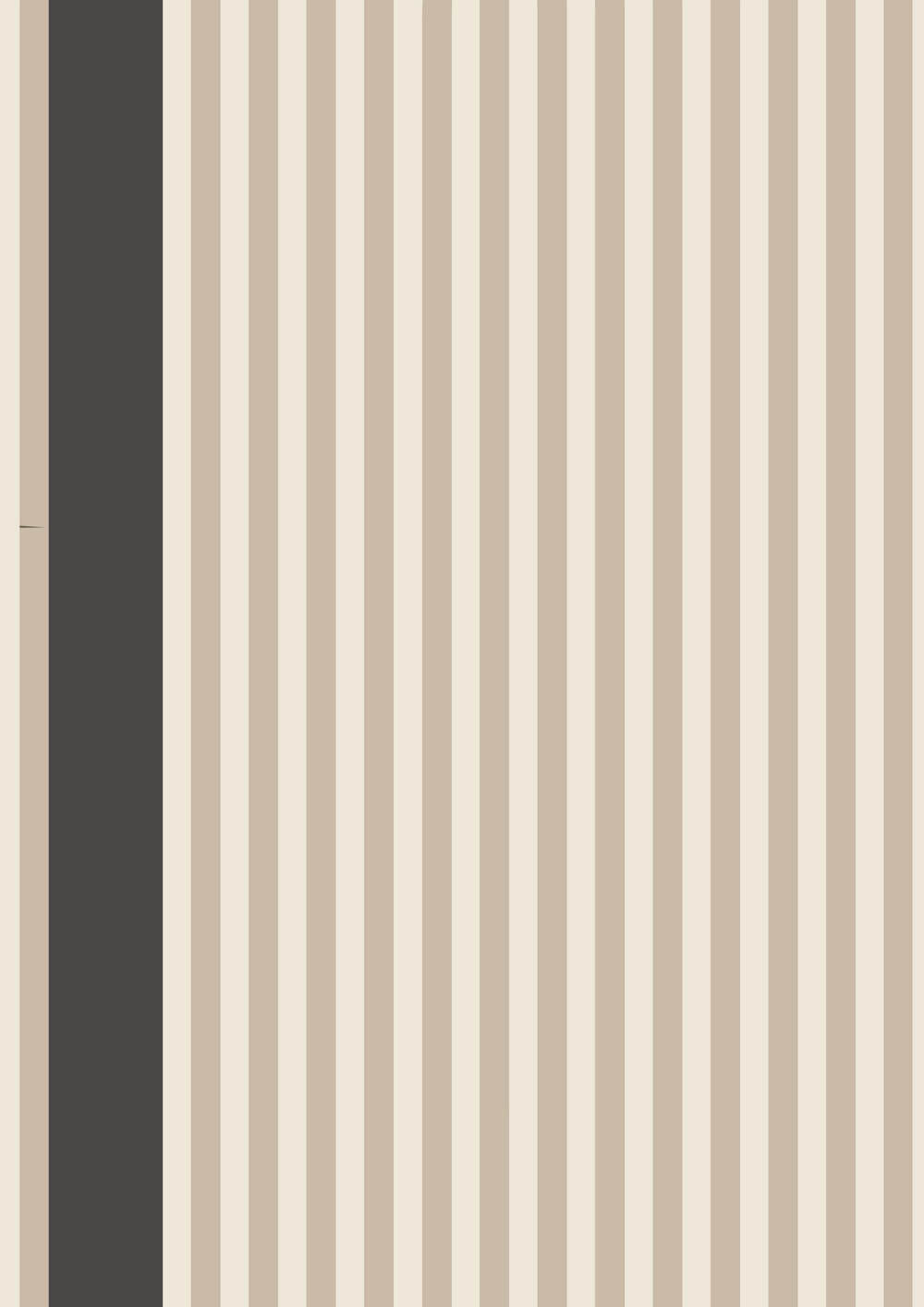 Behang Farrow & Ball Carte Blanche Stripe 61-04 1