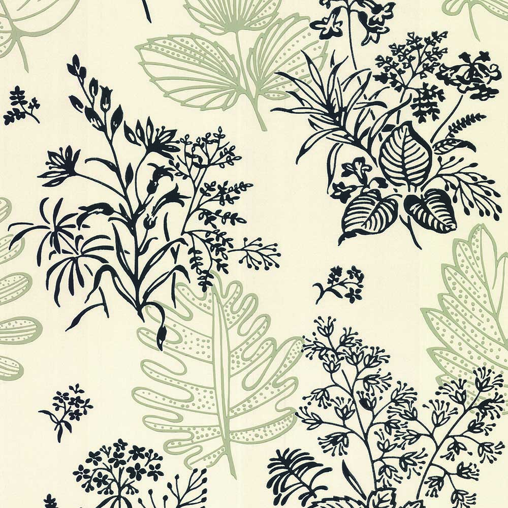 Behang Little Greene 20th Century Papers Norcombe 1949 Couture 1