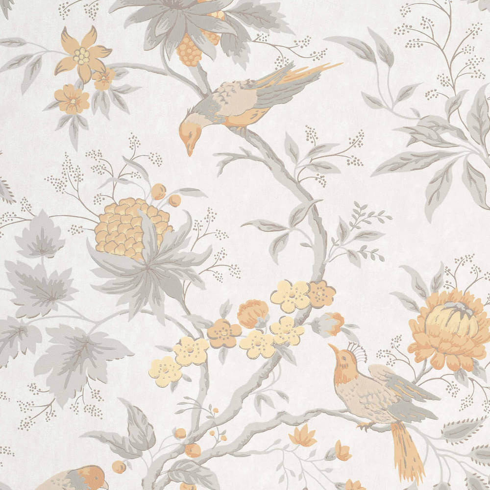 Behang Little Greene Archive Trails II Brooke House Cinder 1