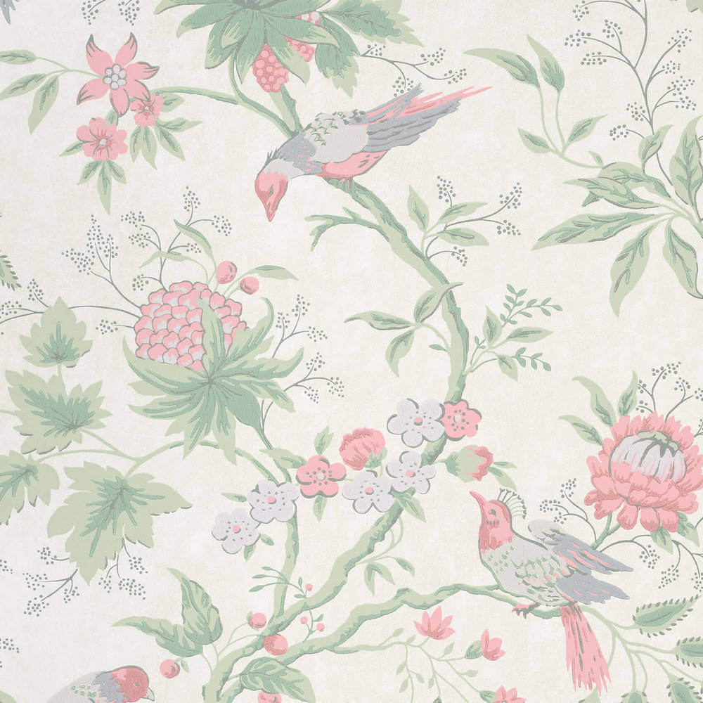 Behang Little Greene Archive Trails II Brooke House Linen 1