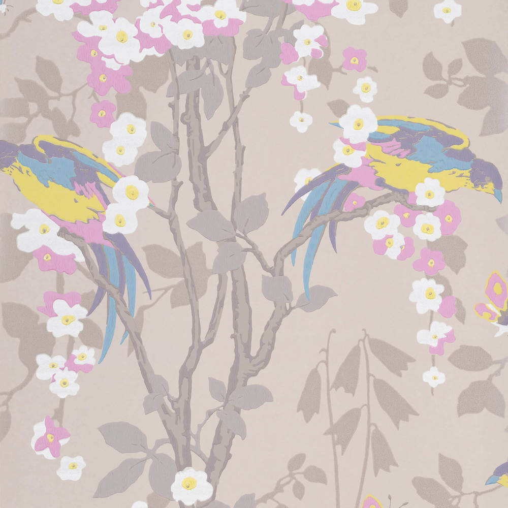 Behang Little Greene Archive Trails II Loriini Dorain 1