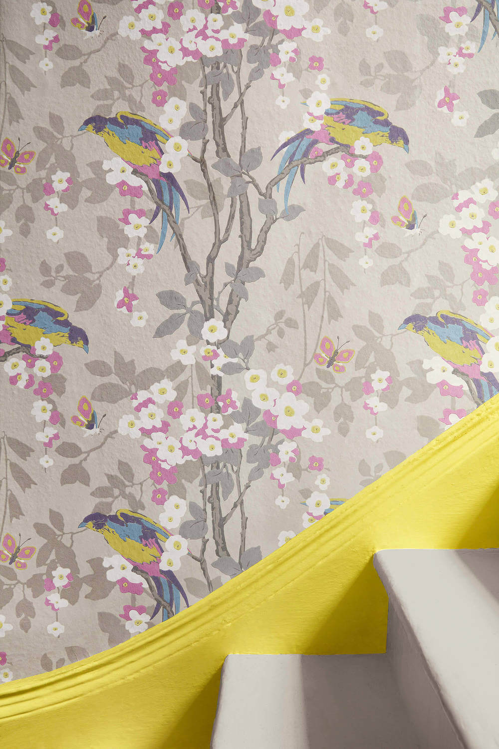 Behang Little Greene Archive Trails II Loriini Dorain 3