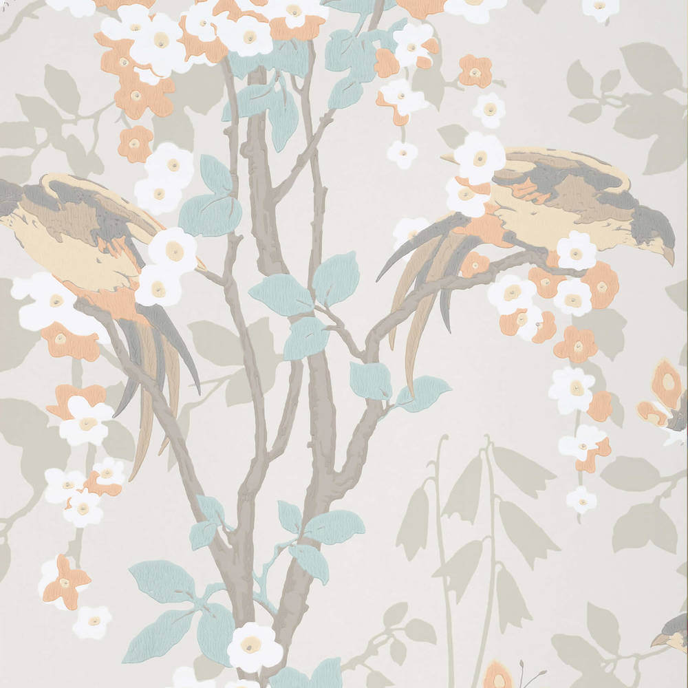 Behang Little Greene Archive Trails II Loriini Tuscany 1