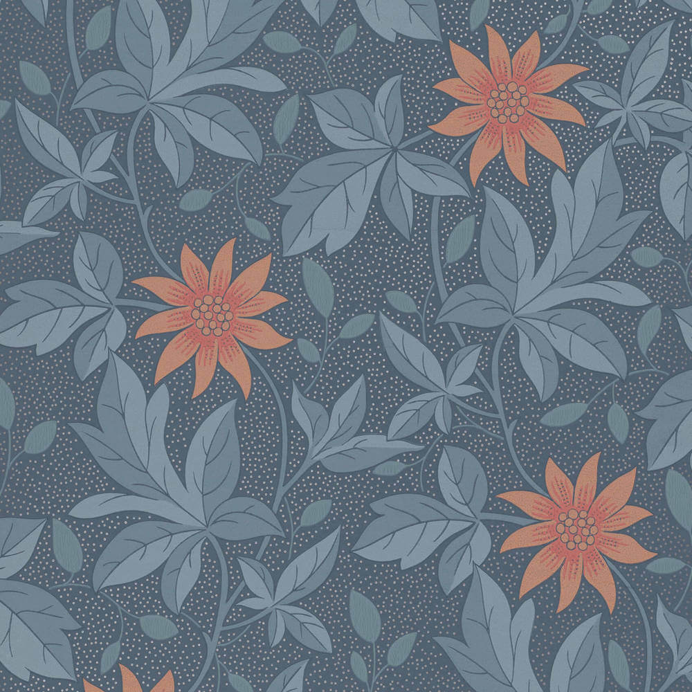 Behang Little Greene Archive Trails II Monroe Night Flower 1