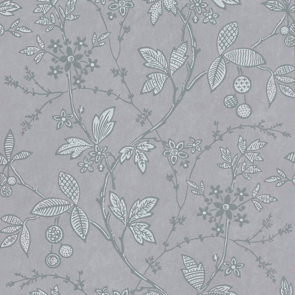 Behang Little Greene Archive Trails II Wrest Trail Lead 1