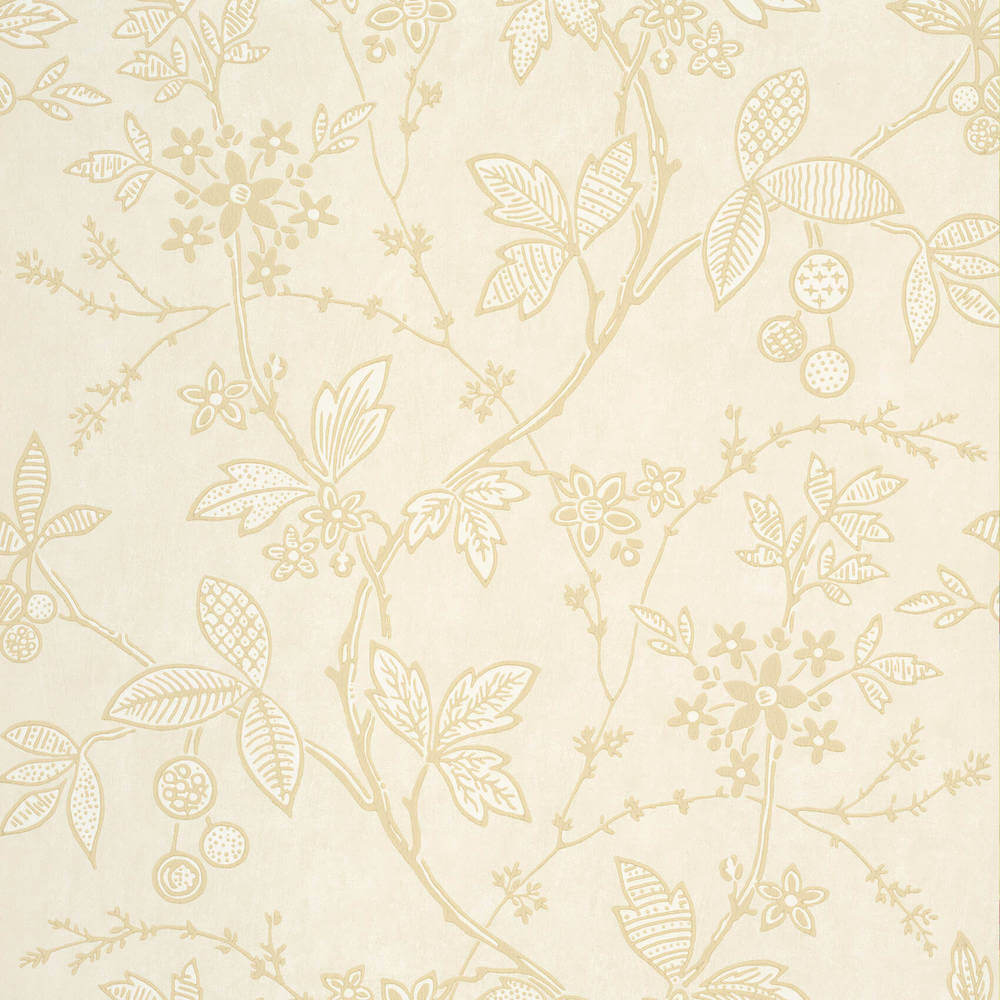 Behang Little Greene Archive Trails II Wrest Trail Sand 1