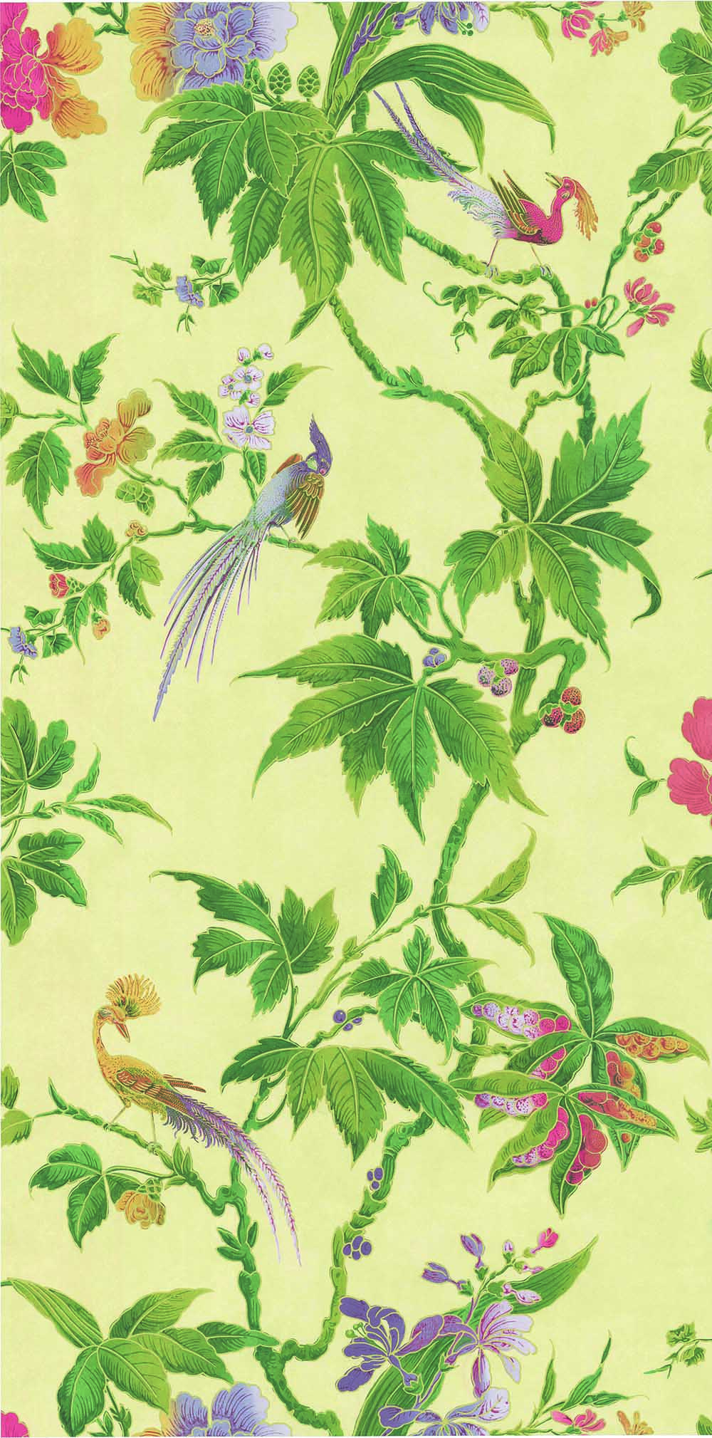 Behang Little Greene Archive Trails Paradise 1940 Sunrise 1