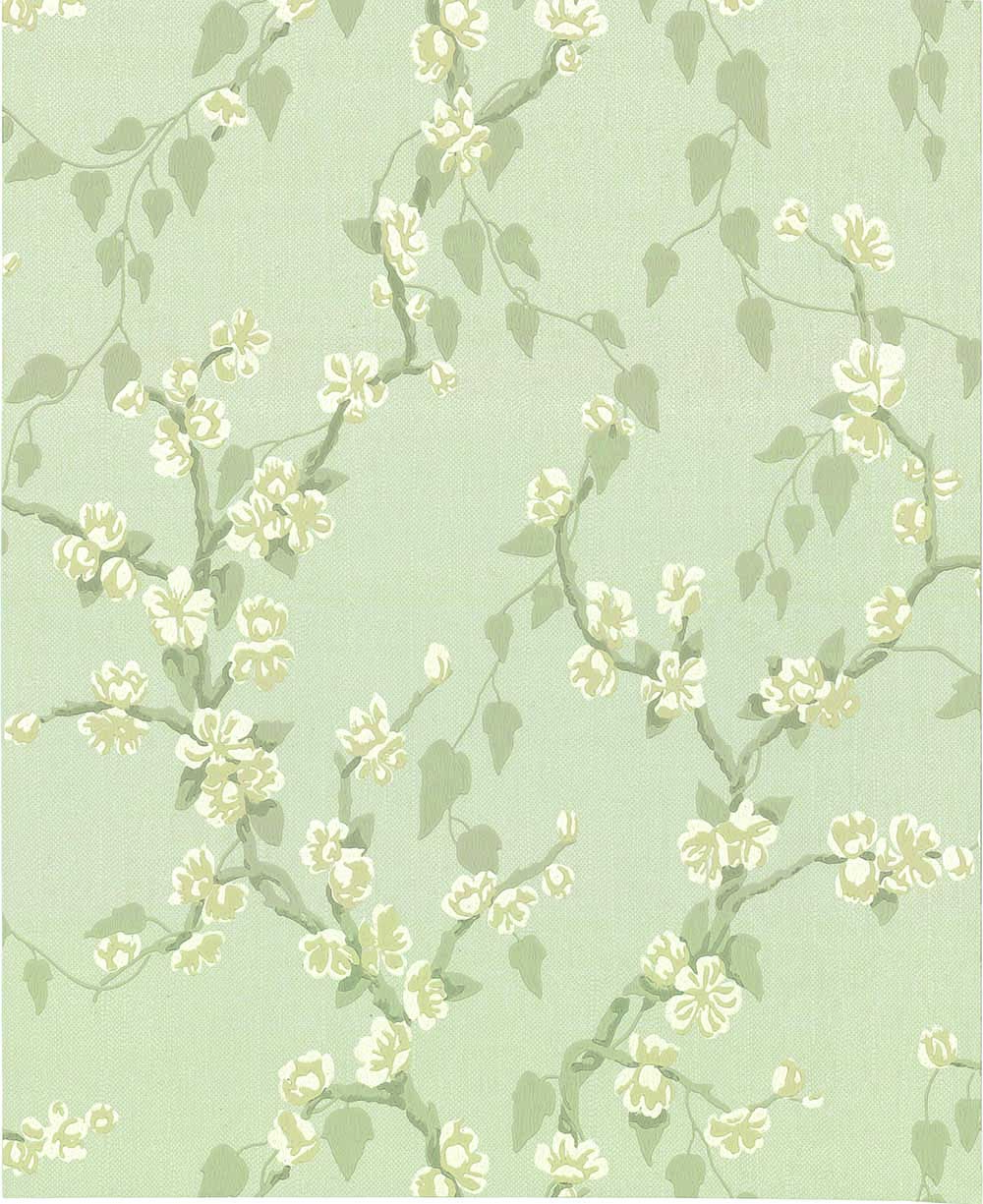 Behang Little Greene Archive Trails Sakura 1936 Fawn 1