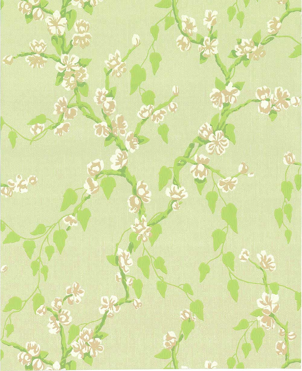 Behang Little Greene Archive Trails Sakura 1936 Pomme 1