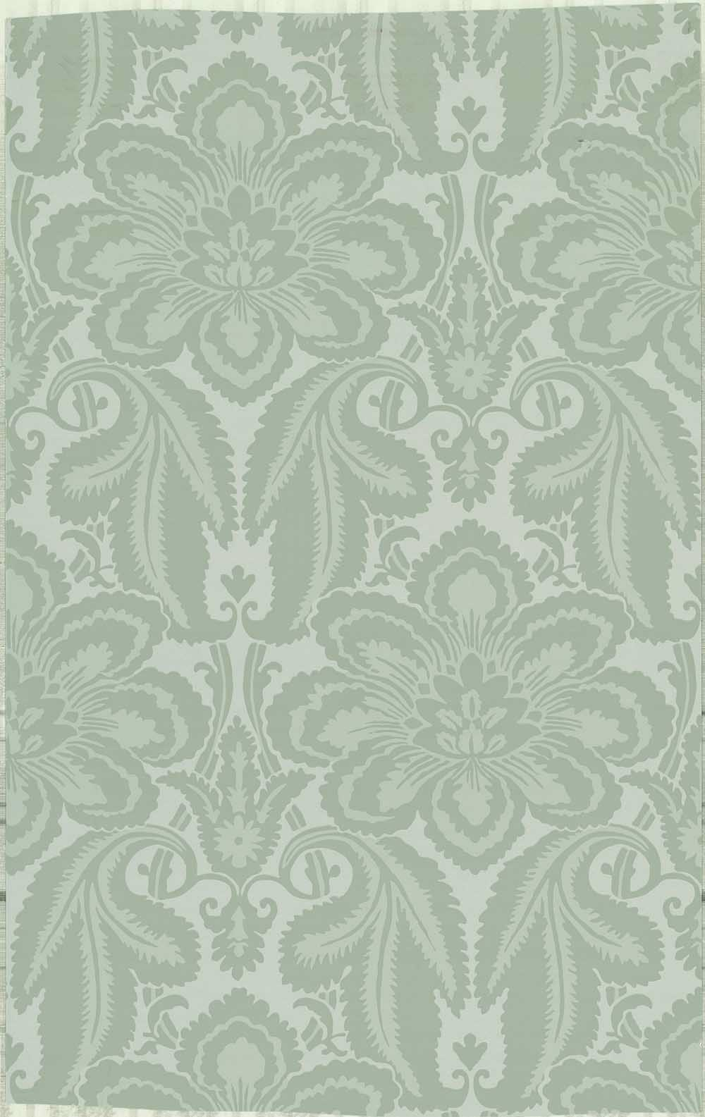 Behang Little Greene London Wallpapers IV Albemarle 1760 Vapour 1