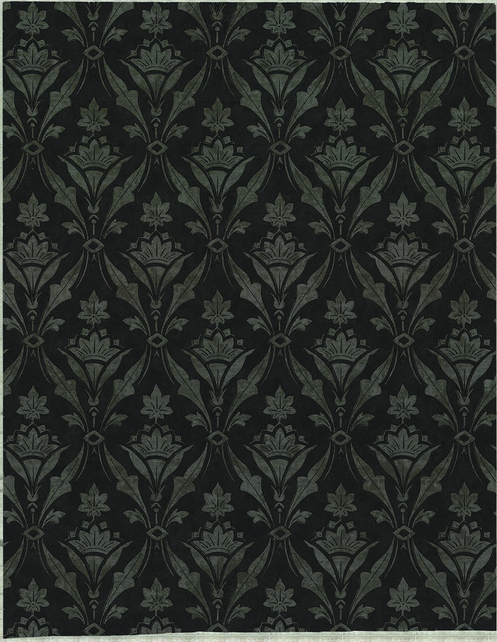 Behang Little Greene London Wallpapers IV Borough High St. 1880 Stamp 1