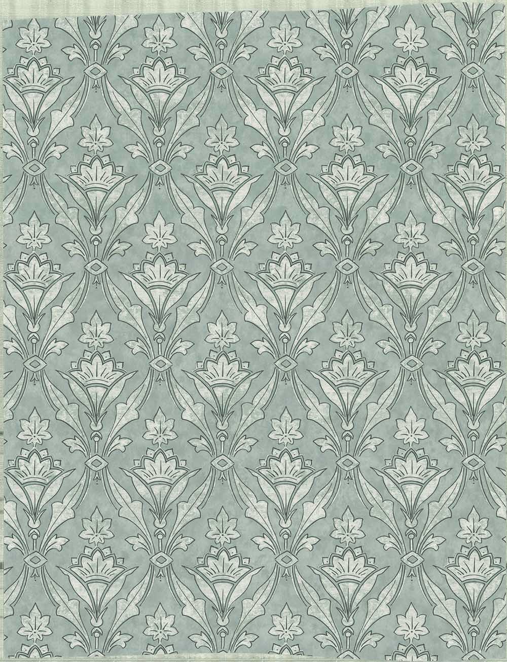 Behang Little Greene London Wallpapers IV Borough High St. 1880 Trace 1