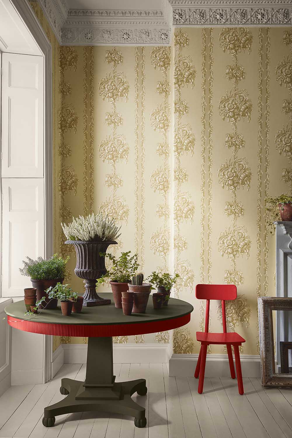 Behang Little Greene London Wallpapers IV Chelsea Bridge 1850 Halcyon 1