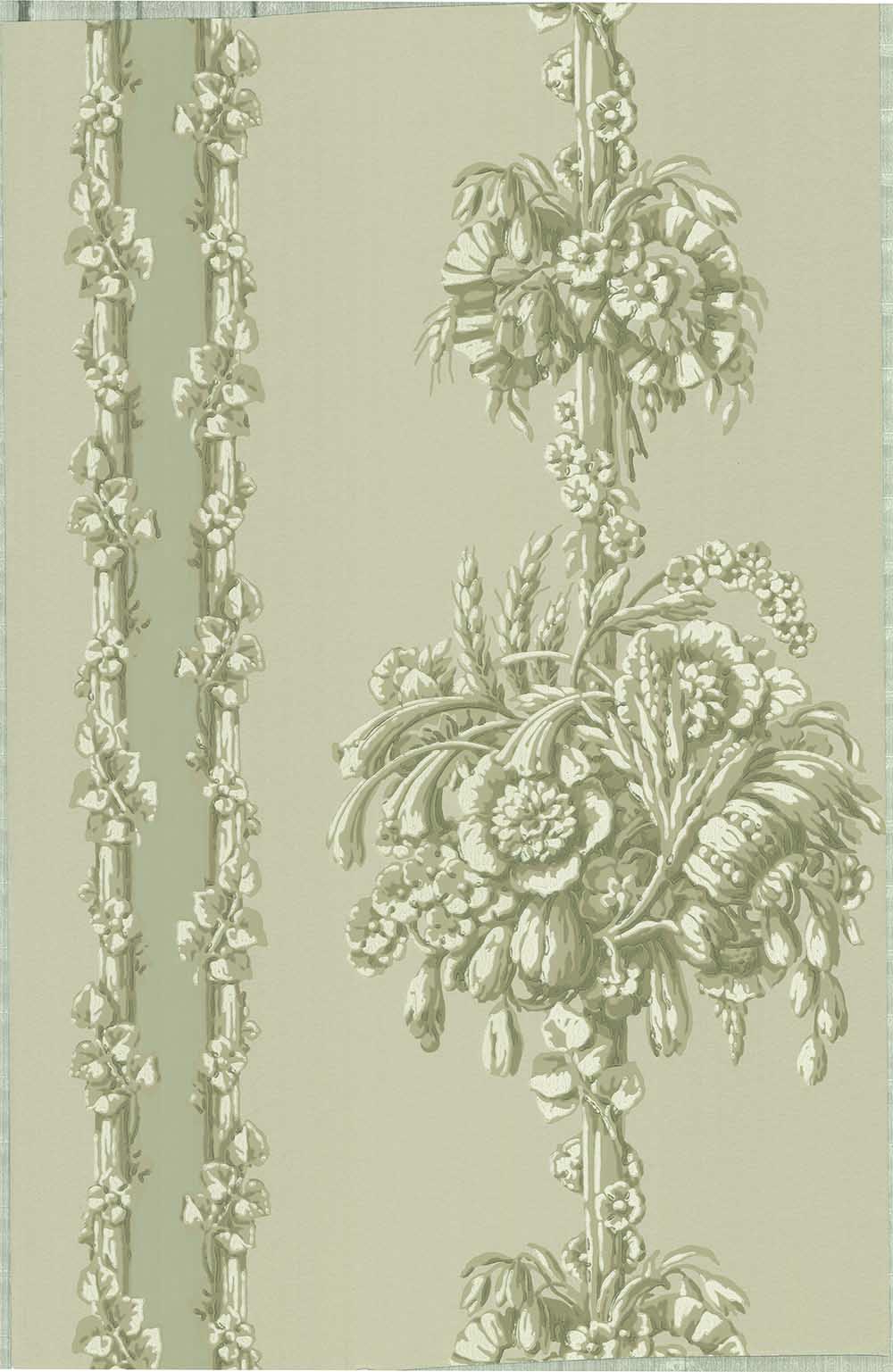 Behang Little Greene London Wallpapers IV Chelsea Bridge 1850 Medal 1