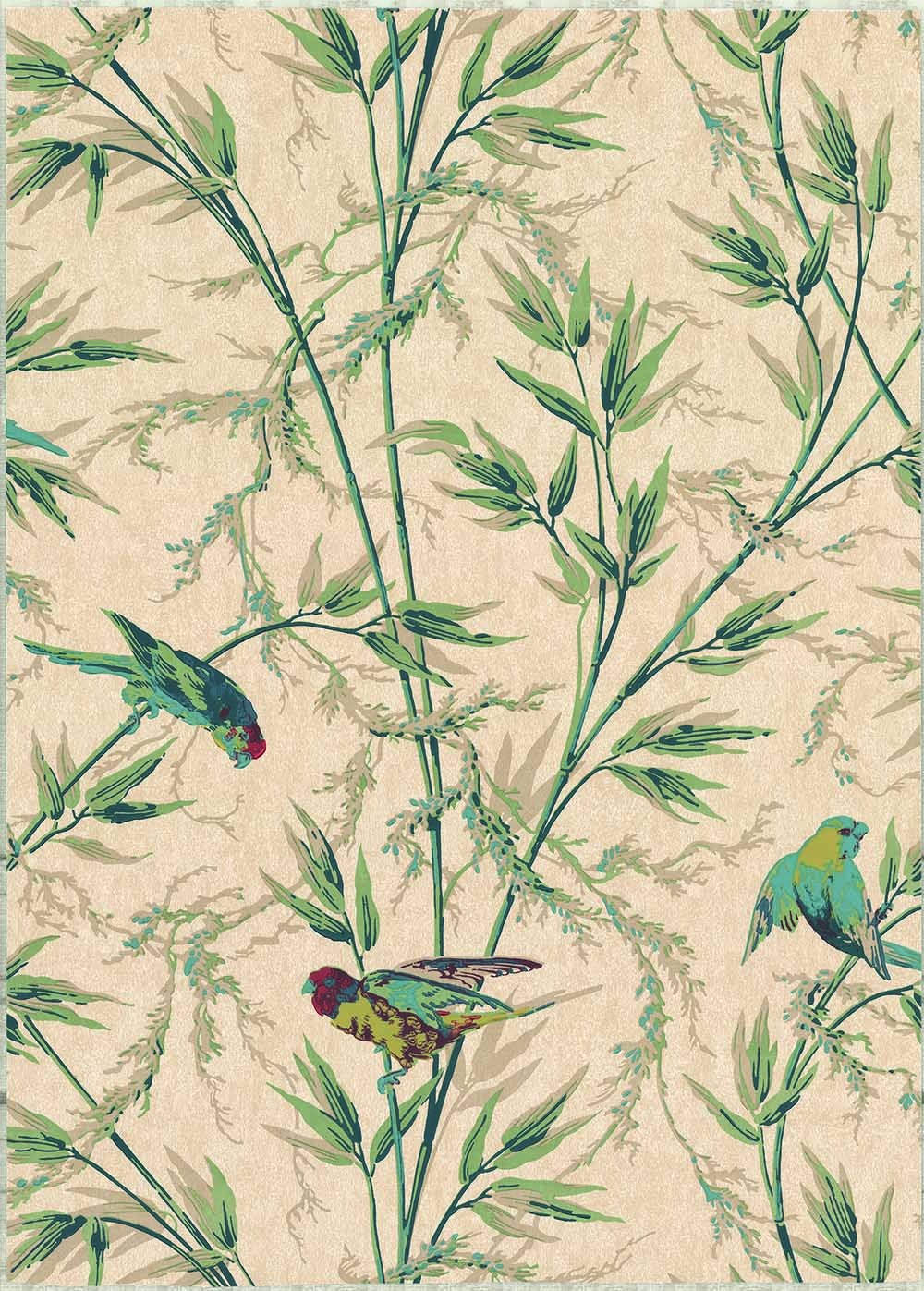 Behang Little Greene London Wallpapers IV Great Ormond St. 1890 Parchment 1