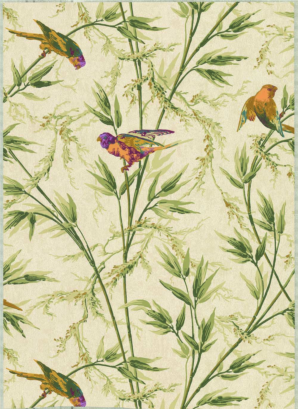 Behang Little Greene London Wallpapers IV Great Ormond St. 1890 Stable 1