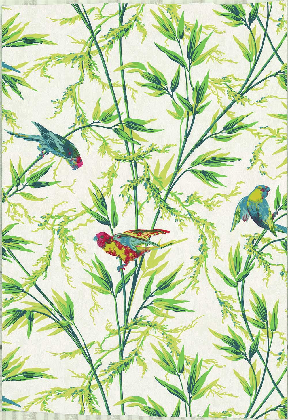 Behang Little Greene London Wallpapers IV Great Ormond St. 1890 Tropical 1