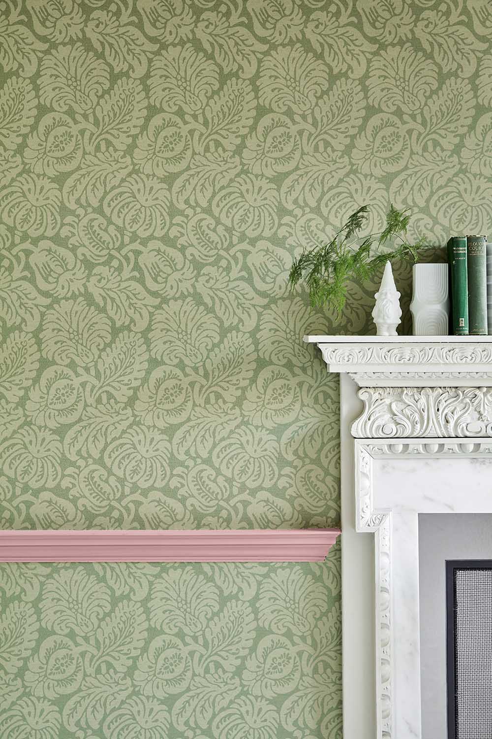 Behang Little Greene London Wallpapers IV Palace Road 1895 Oakes 3