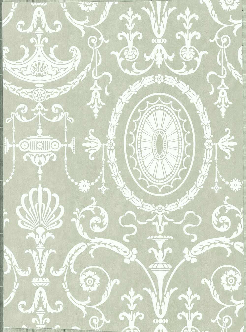 Behang Little Greene London Wallpapers IV Pall Mall 1950 Scholar 1