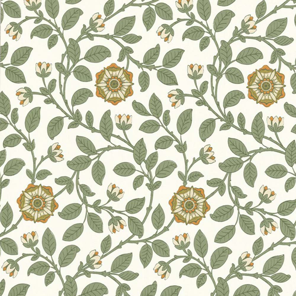 Behang Little Greene London Wallpapers IV Richmond Green 1880 Guinevere 1