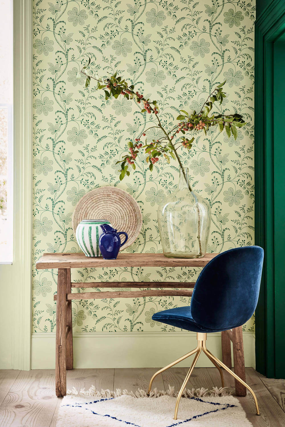 Behang Little Greene London Wallpapers V Bedford Square Acorn 2