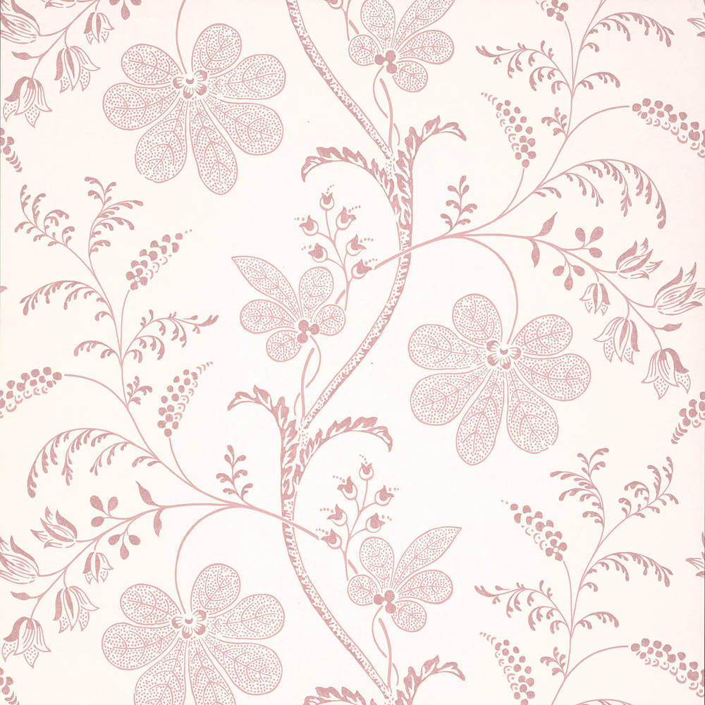 Behang Little Greene London Wallpapers V Bedford Square Hellebore 1