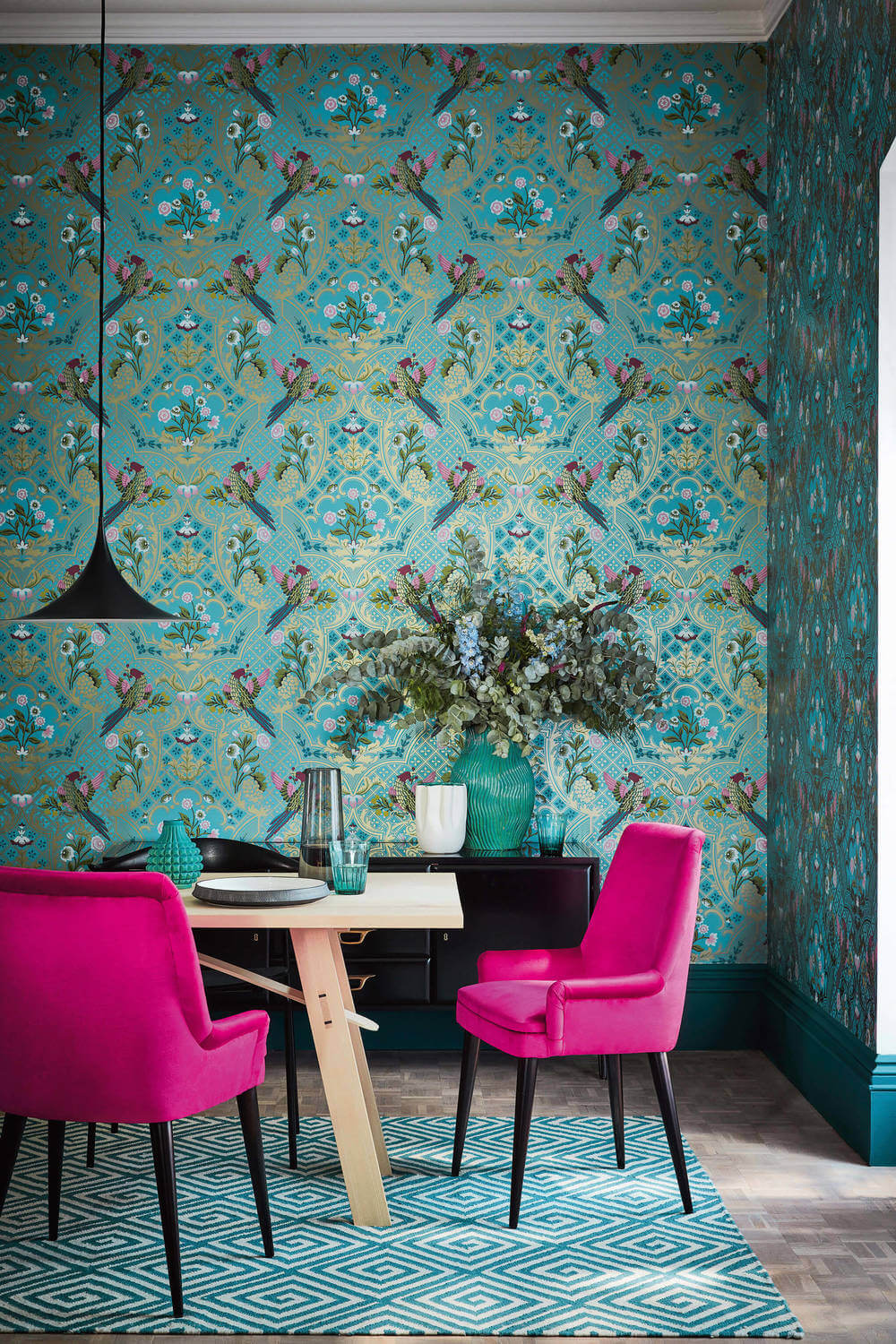 Behang Little Greene London Wallpapers V Brodsworth Empress 2