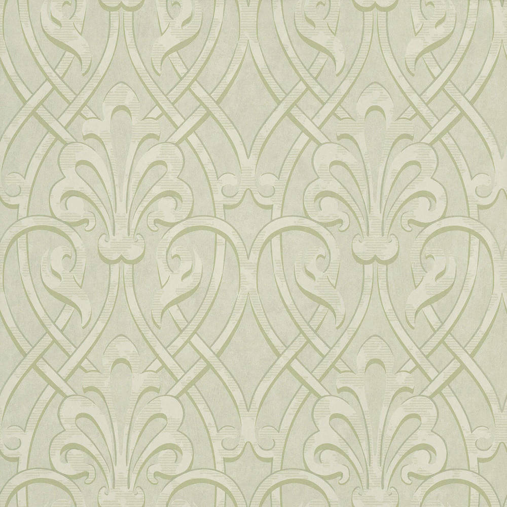 Behang Little Greene London Wallpapers V Brook St Laurel 1