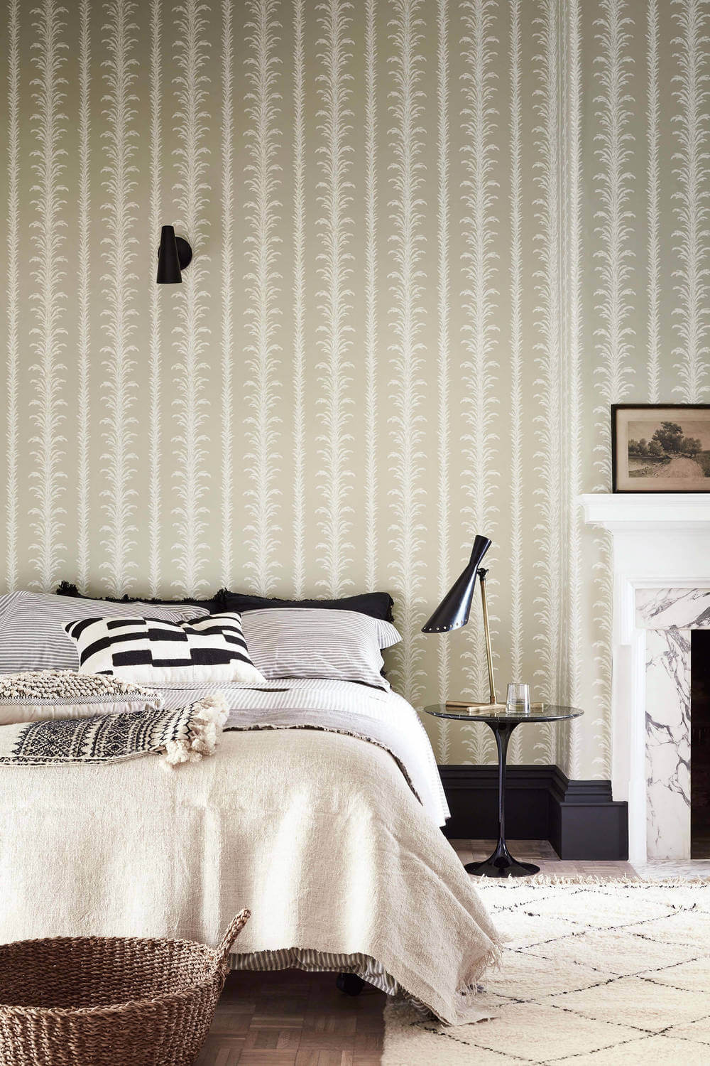 Behang Little Greene London Wallpapers V Lauderdale Stone 2