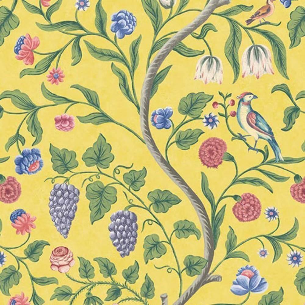 Behang Little Greene National Trust Papers II Mandalay Pollen 1