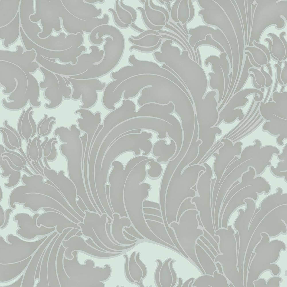 Behang Little Greene National Trust Papers II Tulip Cloud 1