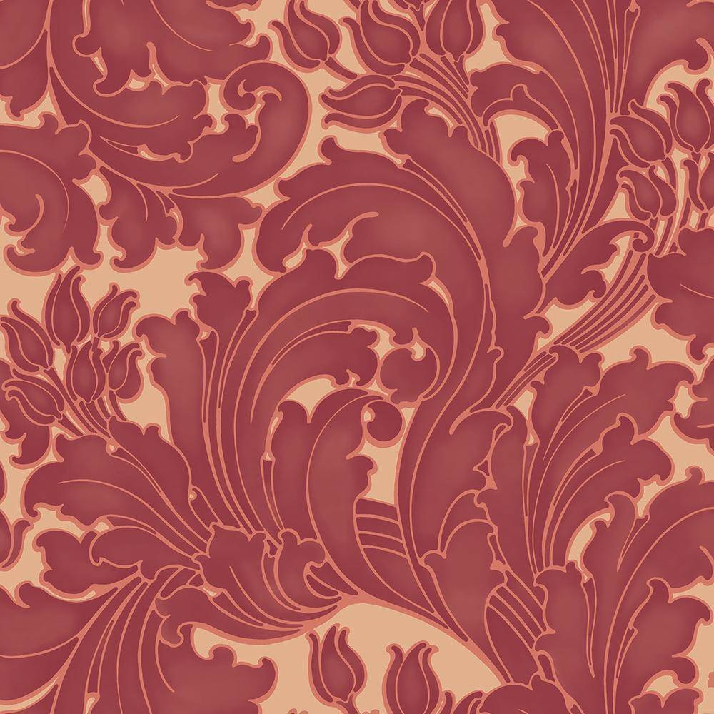 Behang Little Greene National Trust Papers II Tulip Theatre 1