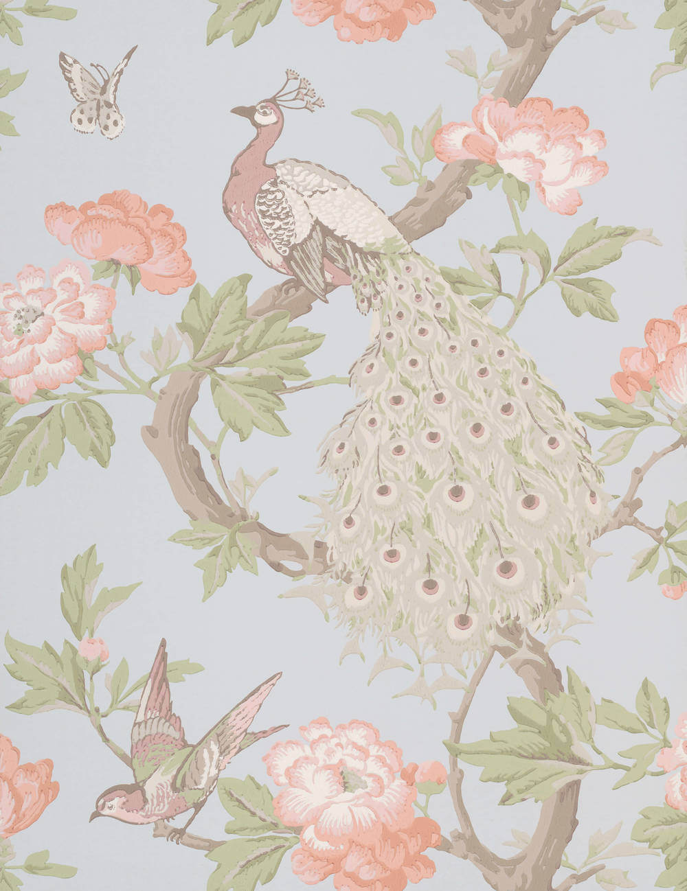 Behang Little Greene National Trust Papers Pavona Pearle 1