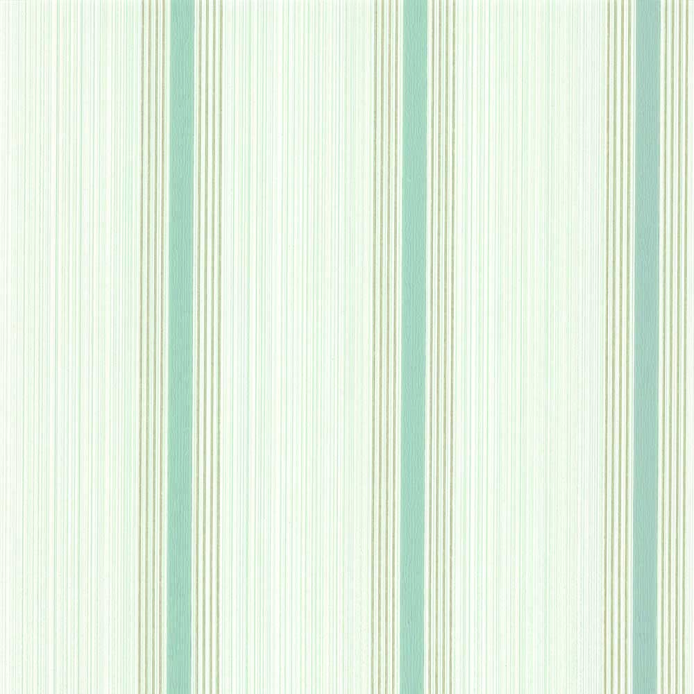 Behang Little Greene Painted Papers Cavendish Stripe 1965 Brush Blue 1