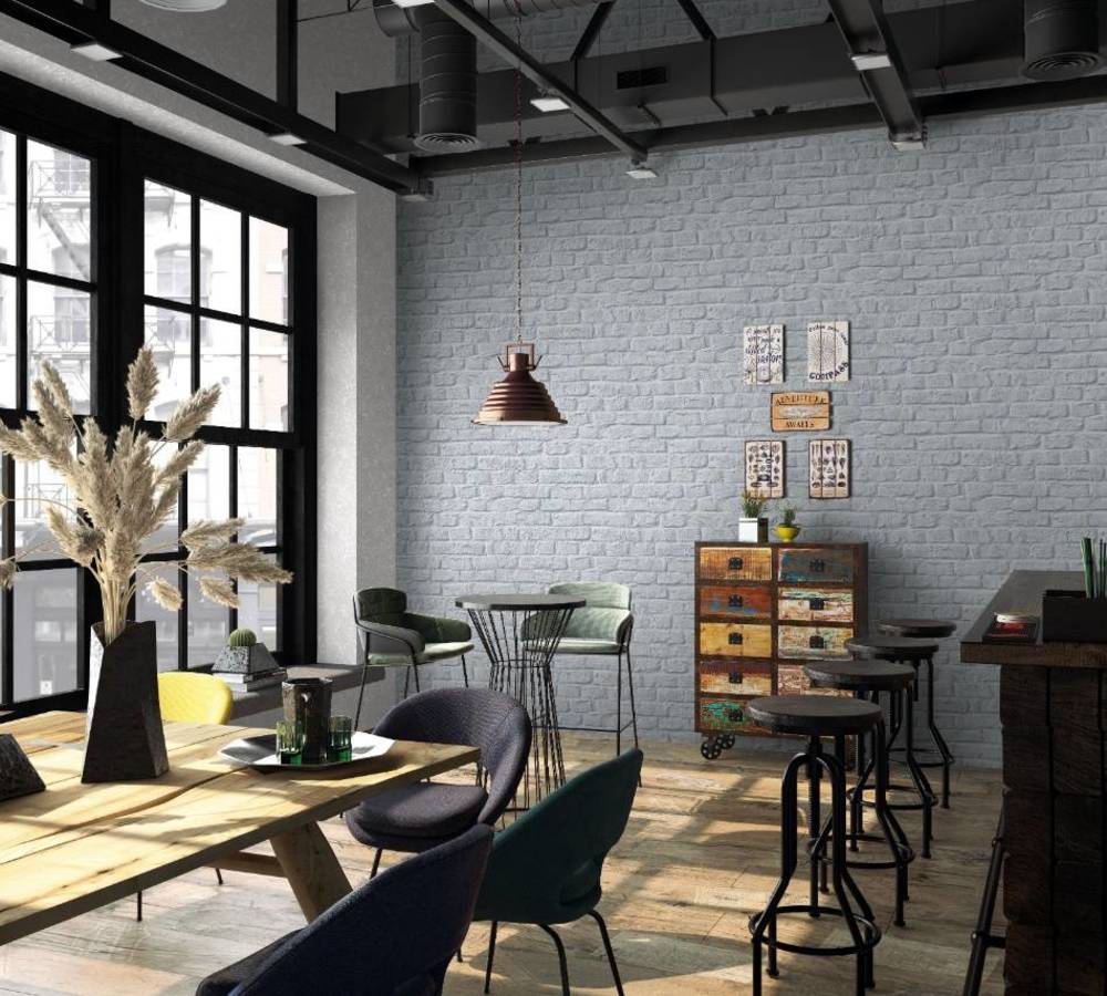 Behang Noordwand Loft 34167 2